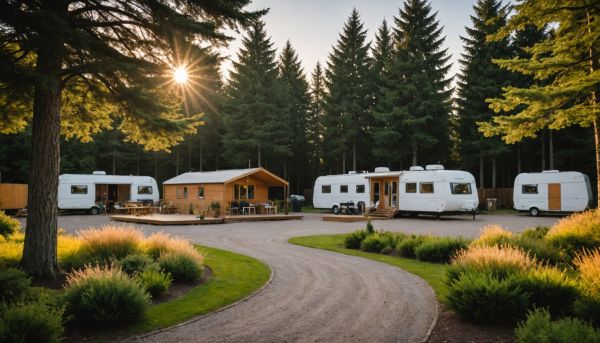 Le standing d'un camping 3 étoiles accueillant