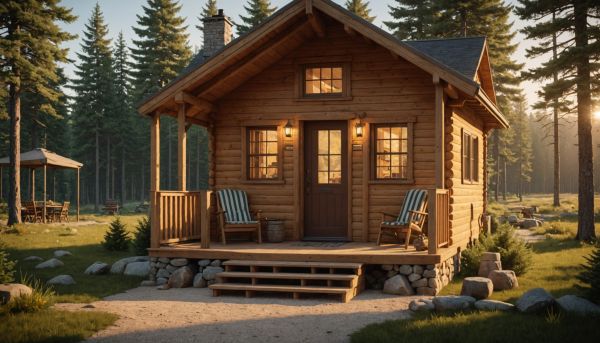 Pourquoi louer un chalet en bois en camping ?