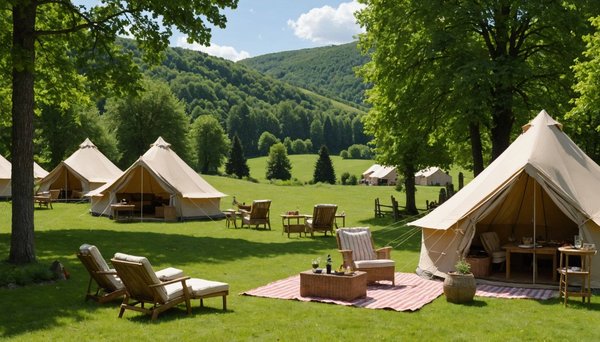 Les campings de luxe en aveyron