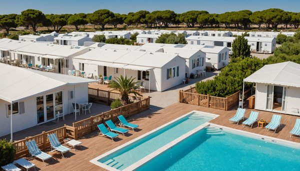 Plonger dans l'univers des campings 4 etoiles a marseillan plage