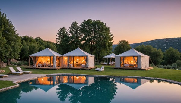 Camping 4 étoiles en ardèche : confort et services